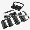 Black Spring-Loaded Folding Handle for Aluminum Tool Cases