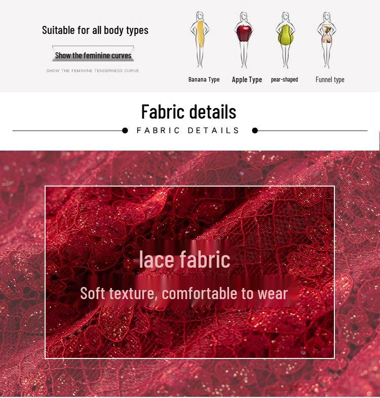 Elegant 2026 Qipao Dress: Mother of the Bride High-End Tummy Concealing Outfit