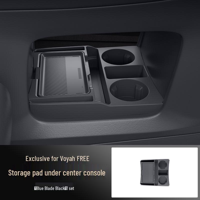 Suitable for 25 Lantu FREE+ Models: Silicone Console Storage & Glasses Case Car Accessory.