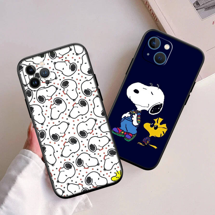 Charlie Snoopy Case for Samsung A06 A35 A25 A24 A15 A05S A05 M55 M35 M15 A02 A12 A13 A10 A16 A20 A30 A22 A31 A32 A33 A42 A50