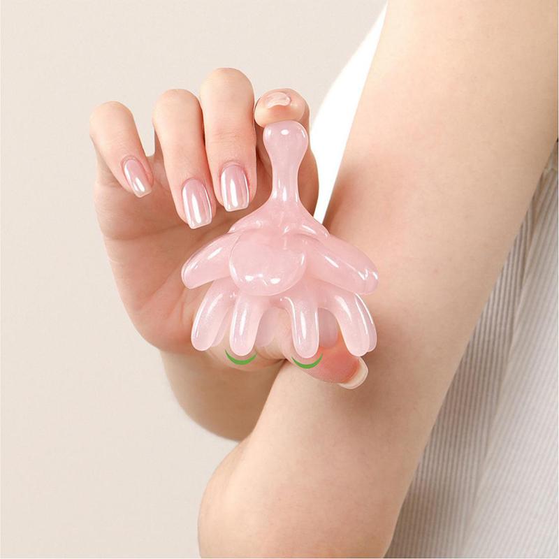 Octopus Head Massage Comb Manual Scalp Massage Tool For Head And Body Relaxation Portable Acupressure Massager For Home Office