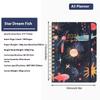 2026 Cross-Border Schedule Notebook Customization High-Value TEMU A5 Hard Shell Spiral Bound Hand-Painted Plan This Coil