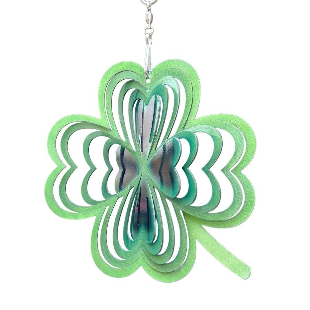 Flower Mandala Wind Chime Butterfly Wind Spinner Creative Rotating Pendant  Terrace Decor