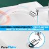 PureFlow Universal Spray Filter Swivel Shower Faucet Attachment 720° Shower
