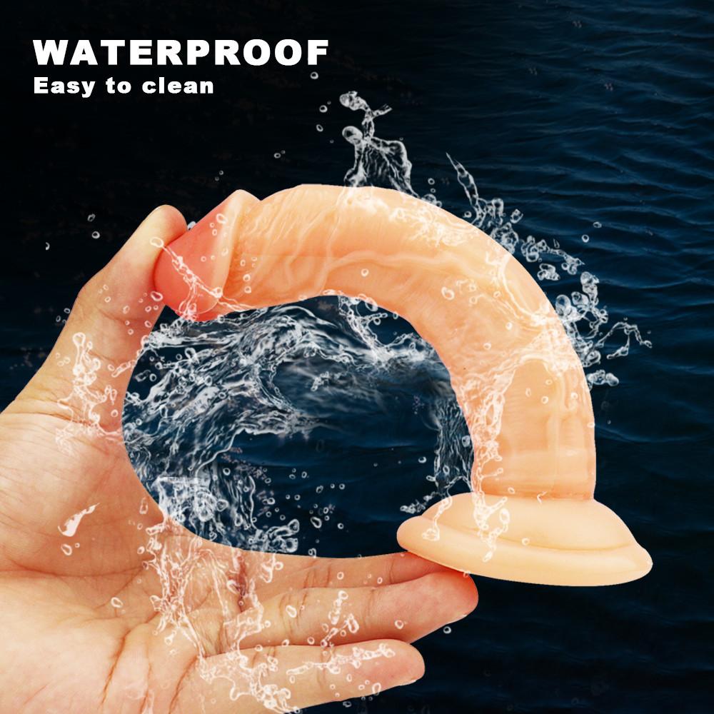 Realistic Penis Big Dildo Silicone Flexible With Suction Cup Artificial Penis Female Masturbator Sex Toys