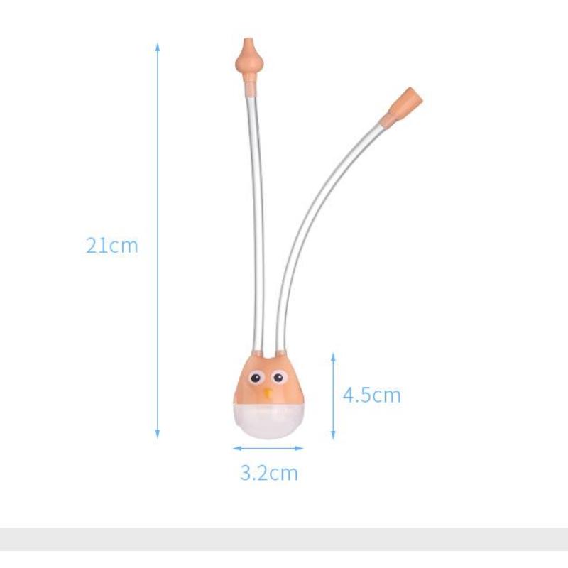 2 stücke Neugeborenen Baby Nasensauger Mund Saug Typ Nasale Absorption Reiniger für Infant Anti-reflux Silikon Booger Saug rohr