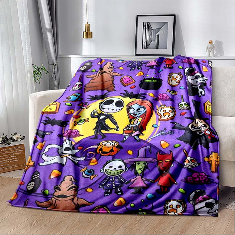 Princess and Knight Boat Scene Flannel Blanket, Magical Lantern Sky Throw Blanket