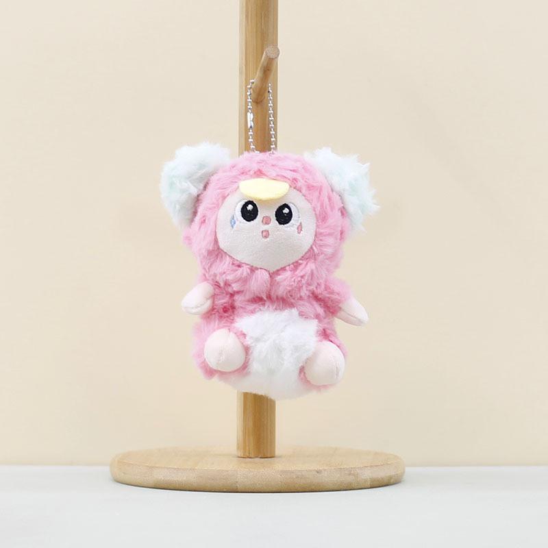 Animal Adorable Plush Doll Keychain Soft Stuffed Toy With Cute Design Cartoon