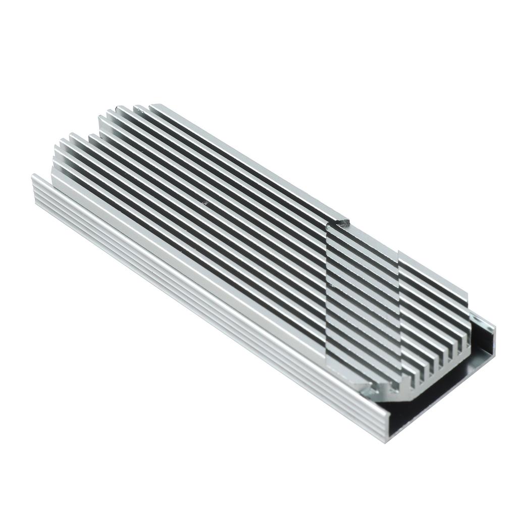 M.2 2280 SSD Heatsink Anodized Aluminium Alloy Fast Heat Conduction M.2 2280 SSD Cooler for Desktop Computer
