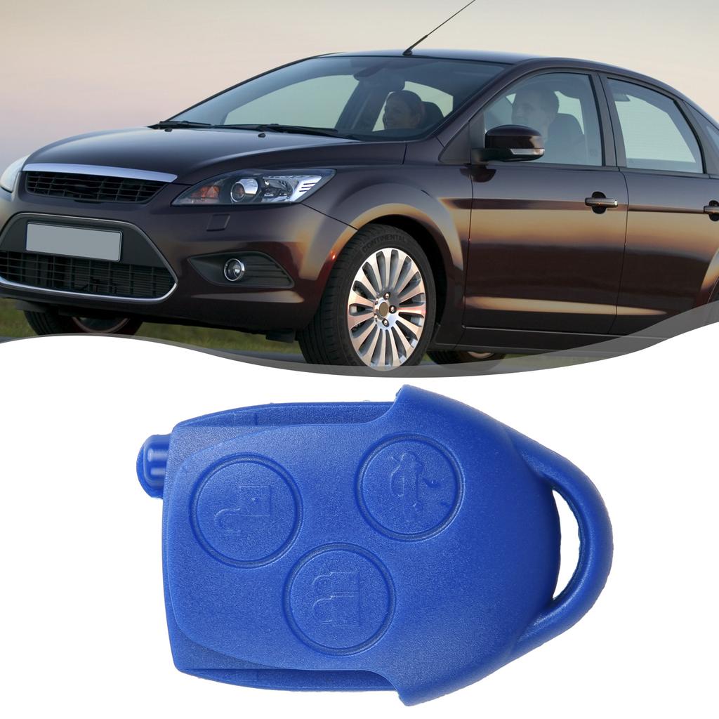 Blue ABS Key Shell for For TRANSIT Connect MK7 Remote DIY Installation Needed