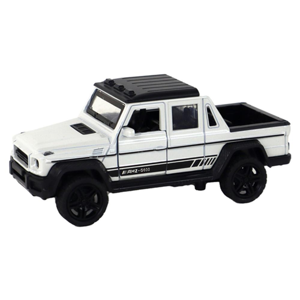 1/36 Pickup Truck Off-road Vehicle Cargo Car Alloy High-end Car Ornament Car Model Children's Toy Pull Back Car