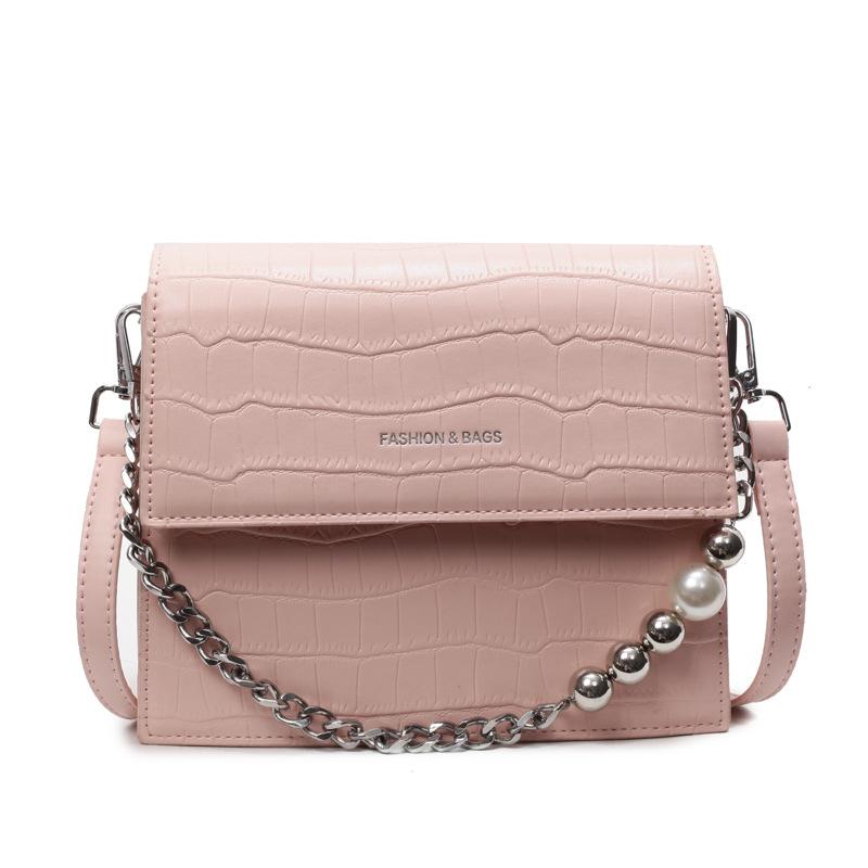 Fashion Hot-selling High-end Stone Pattern Temperament Portable Small Square Bag Versatile Women's Commuter Style Casual Messenger Bag Bag