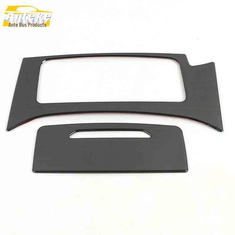 Zhonghua V6 Panel zapalniczki Brokatowa naklejka i Ramka popielniczki ze stali nierdzewnej