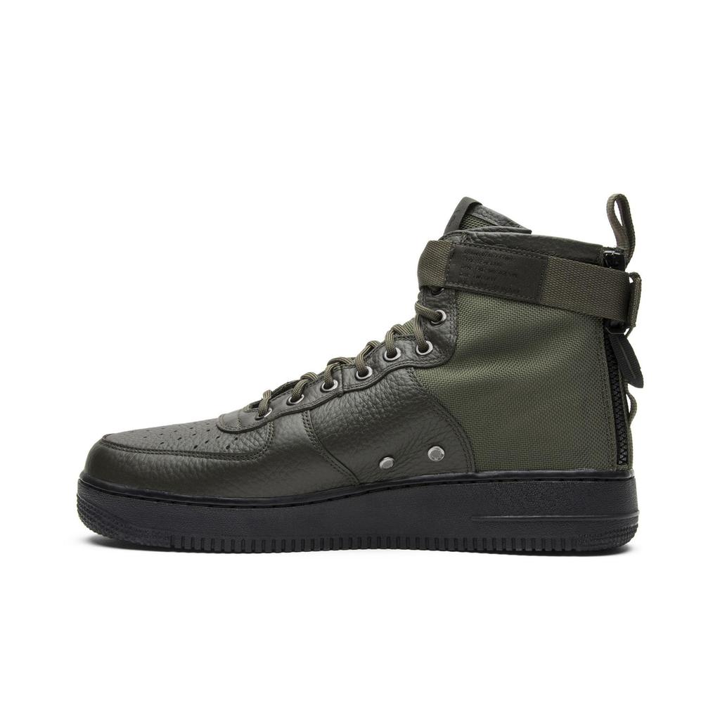 Nike SF Air Force 1 Mid 'Sequoia' (Unisex) Sequoia / Sequoia-Black Skateboard Shoes 917753 300