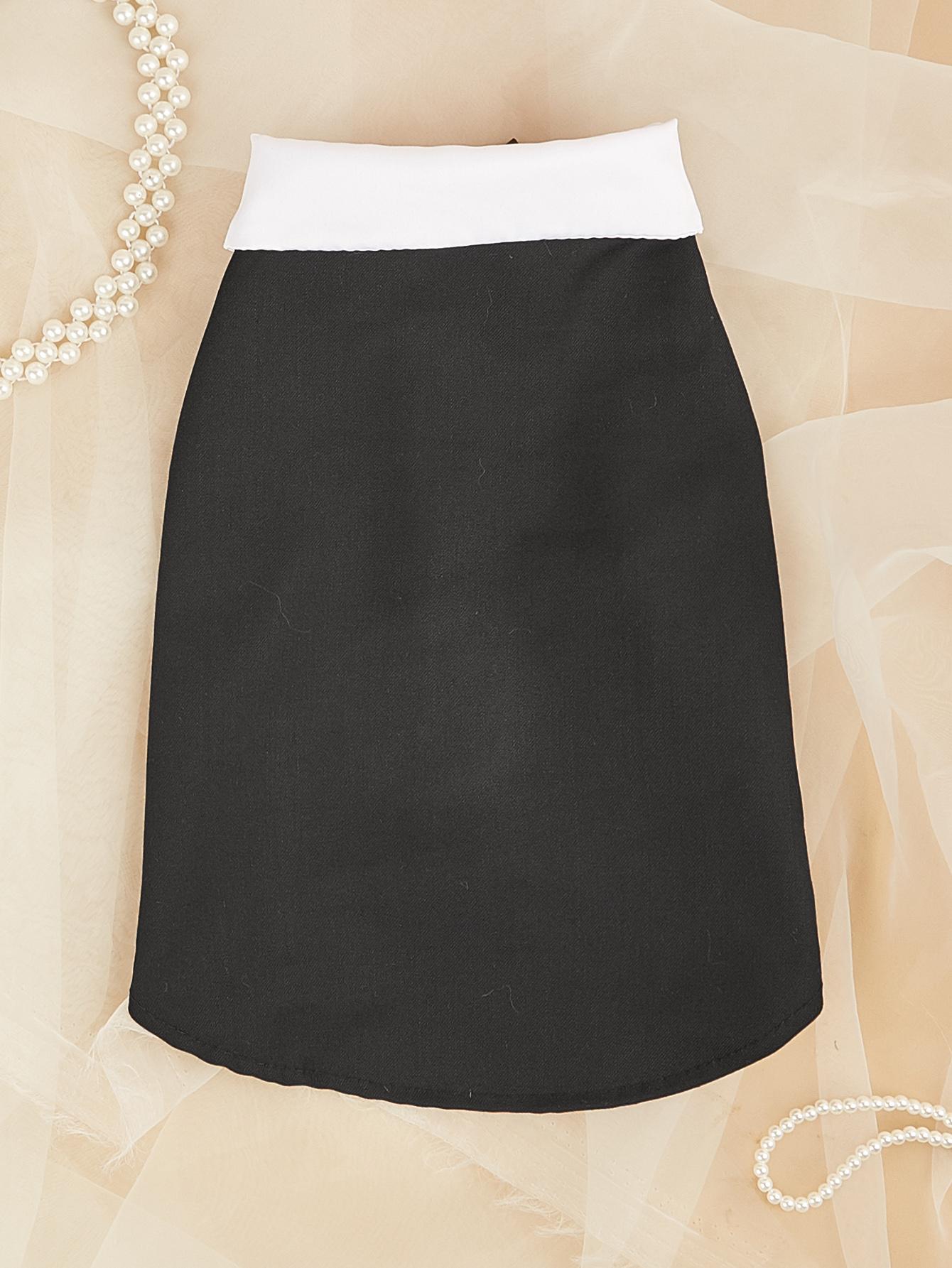 

Dog Tank Top Dog Vest Cat Dog Puppy Bowknot Tee Shirts Clothes for Small Dogs Kitten for Wedding XS чорний