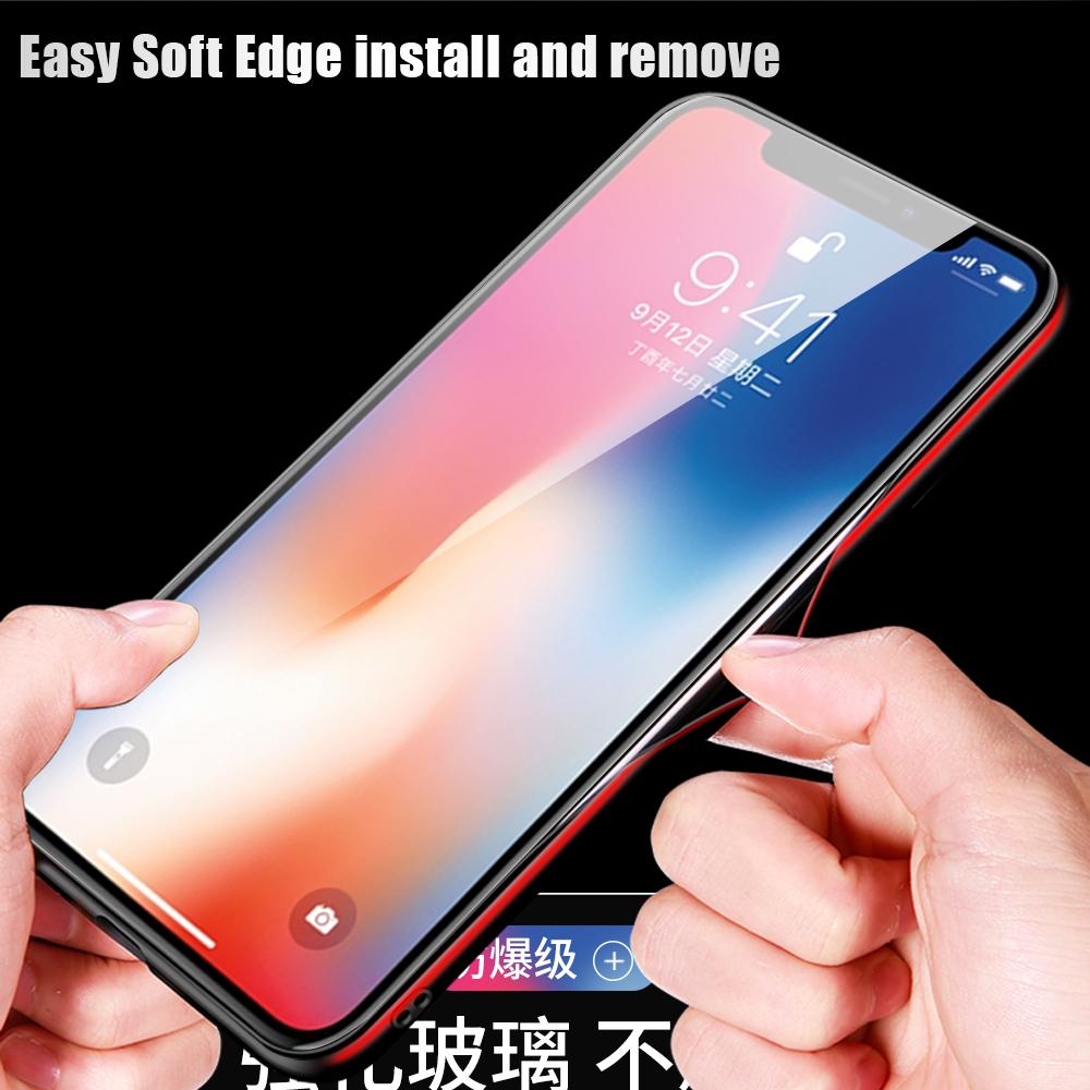 Tempered Glass Phone Case For Samsung A06 A12 A16 A22 A32 A34 A53 A56 S20FE S23 S25 iPhone 11 12 13 14 15 16 17 Soft Edge Shockproof Smooth Shell