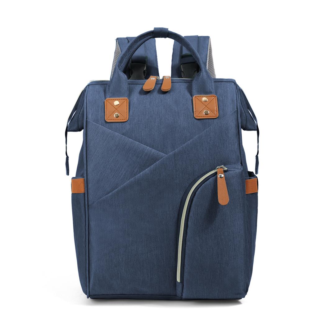 Mommy Bag Multifunctional Fashionable Backpack Hand-held Mommy Shoulder Bag Fashionable Lightweight Mother and Baby Bag