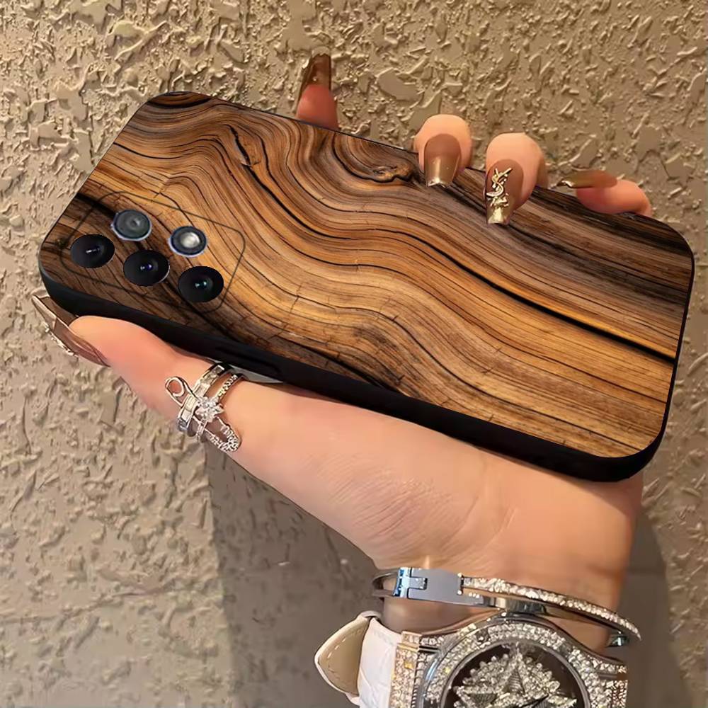 

Natural Wood Phone Case for Samsung Galaxy A20,21s,22,31,32,52,71,80,A91,5G Colorful Cover Smartphone Pretty SamsungA41