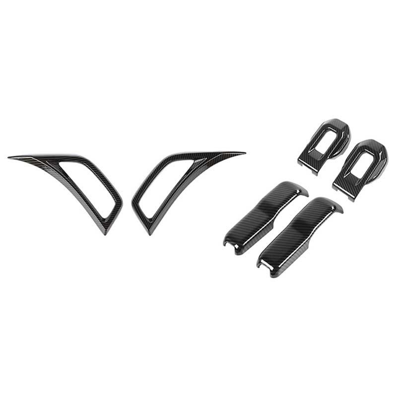 Car Hood Ornament Fender Air Vent Decoration Protective Cover For Jeep Wrangler JL JT Gladiator 2018 Up Car Exterior Accessories