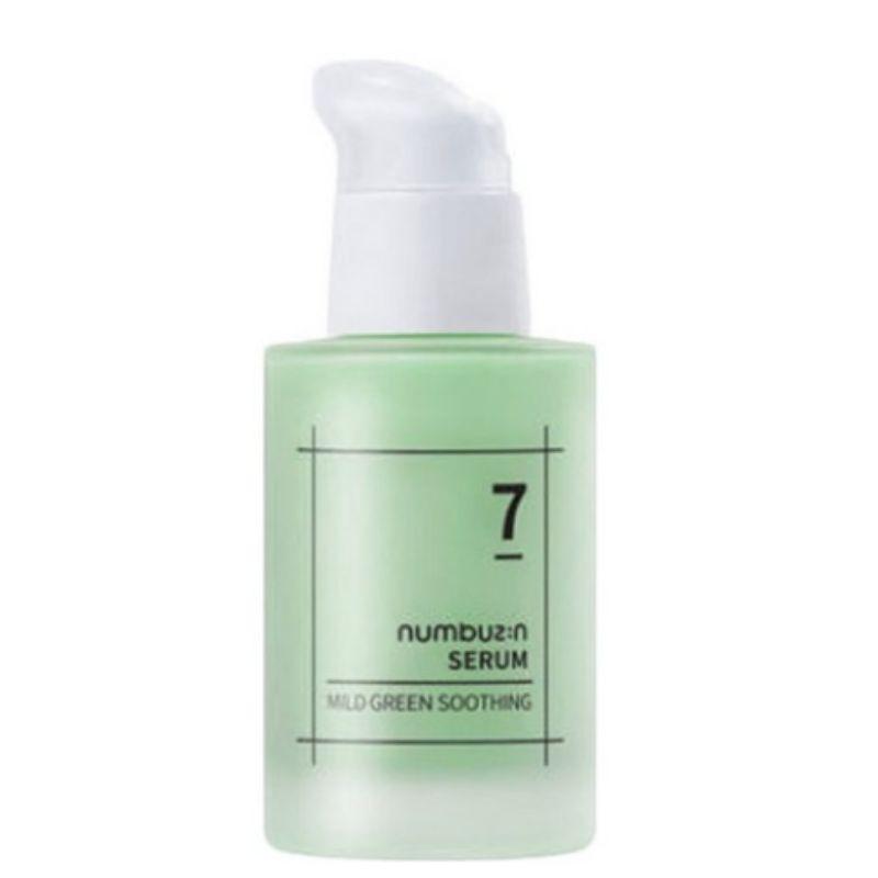 Numbuzin No.7 Deep Moisture Green Calming Serum Hydrating Soothing Facial Serum 50ml