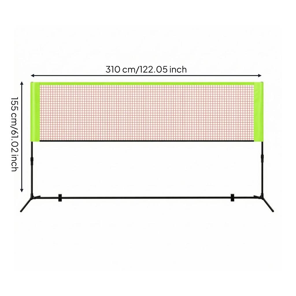 Multifunctional Portable Sports Nets | Easy Setup Design, Badminton Net with