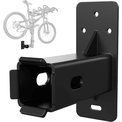 2 Inch Hitch Wall Mount Heavy Duty Bike Rack Garage Organizer Metal Trailer Hitch Receiver Load Up To 300lbs