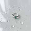 Silver Ring with Natural Emerald 1.185ct, Product Weight 2.54 G (2152903)