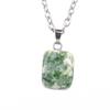 Natural Crystal Natural Stone Tiger Stone Irregular Shape Small Pendant Necklace N627