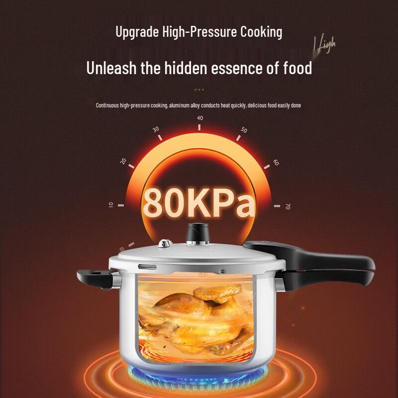ASD 8.6L Aluminum Gas Stove Pressure Cooker