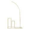 Arch Backdrop Stand with 2 Flower Stands & Balloon Arch Stand for Wedding Parties & Event Setups balloon arch kit