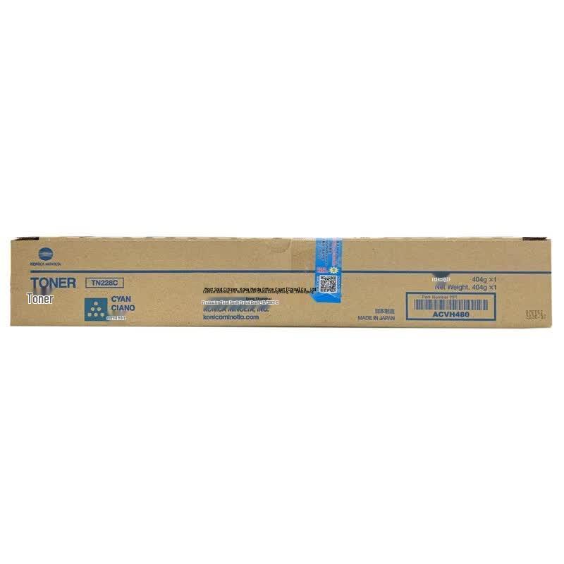 Konica Minolta TN228C High Capacity Cyan Toner Cartridge