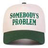 Unisex SOMEBODY'S PROBLEM Letter Embroidery Baseball Caps Spring Autumn Outdoor Adjustable Casual Hats Sunscreen Hat Sports Cap