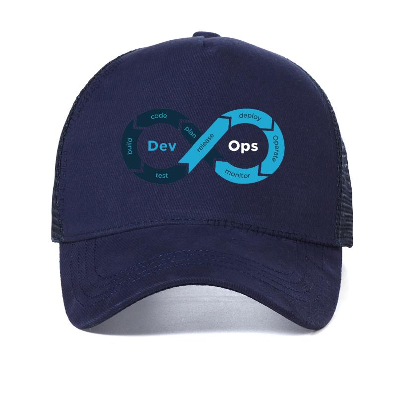 

Python Programmer Geek Men hat DevOps caps Computer Software Developer Baseball Cap Programming Coder Coding Graphic hats Adjustable темно-синього кольору