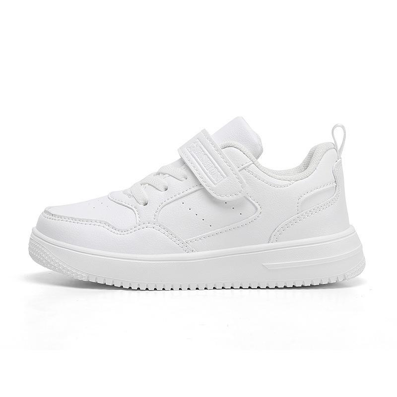 Student White Small 2025 Shoes New Leather White Sneakers 790 Girls Sports Campus Spring Kids Boys