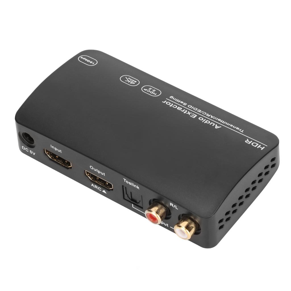 HDR HD Multimedia Interface Sound Extractor HD 4K 60Hz RCA HD Multimedia Interface Bluetooth Transmi