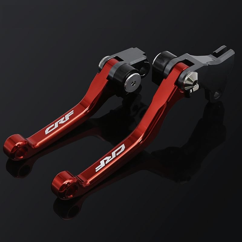 Dirt Bike Clutch Brake Pivot Levers For CRF125F CRF 125 F 125FB     2024 2025 Foldable CNC Red