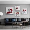 Abstract Figure Sculpture Poster Nordic White Woman Statue Canvas Painting Prints Wall Art Picture for Modern Home Decor Cuadros