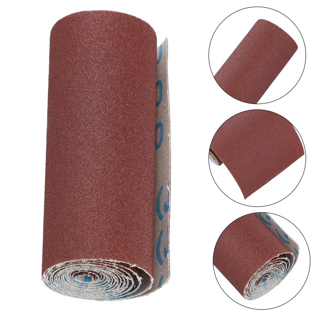Sandpaper Roll Sanding Cloth Sanding Abrasive Sheets 80/120/180/240/600/800Grit Sand Paper Woodworking Metal Polishing