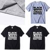 Elegante T-shirt Black Lives Matter Anti Racismo Para Unissexo Uso Casual E Conforto