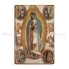 Virgin Of Guadalupe Metal Sign Plaques Poster Custom Printing Cave Wall Cave Tin Sign Poster