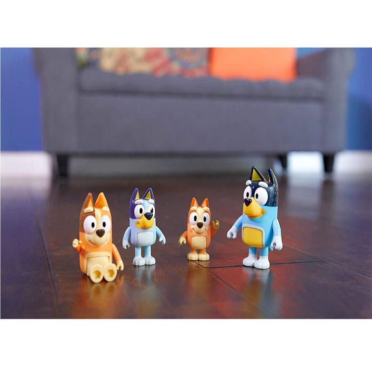 Bluey & Friends 4-Piece School-Themed Figure Set