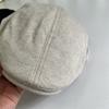 Retro Newsboy Hat Ladies Solid Color Versatile Simple Forward Hat Vintage Peaked Hat Men's Trend