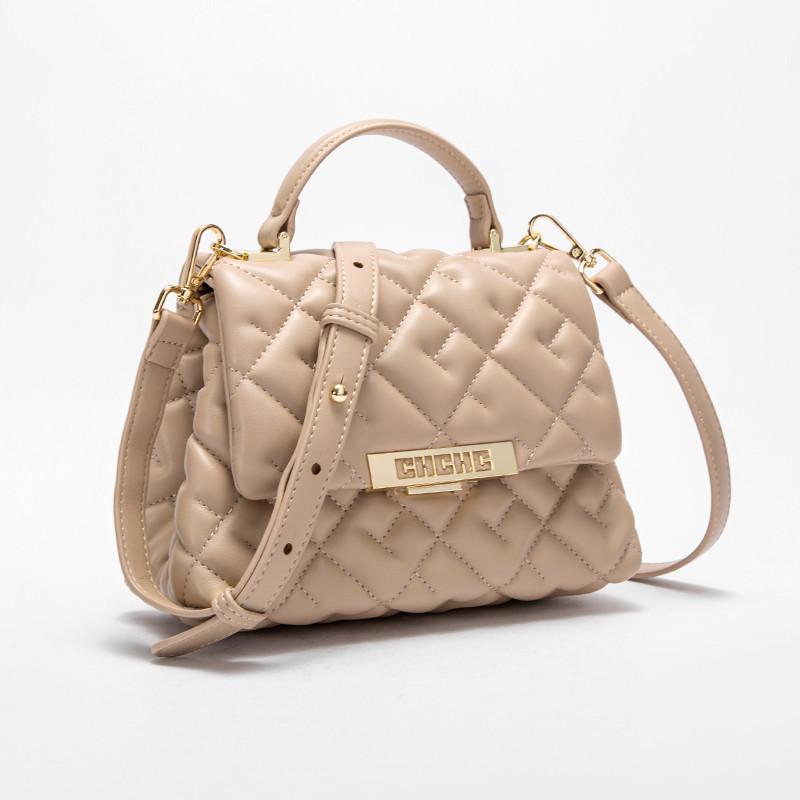 

Модная классическая новая женская сумка через плечо большой емкости из искусственной кожи с однотонным рисунком и буквенным принтом