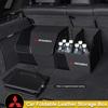Auto Leer Kofferbak Opbergdoos Opvouwbare Draagbare Multi-use Kofferbak Tas Voor Eclipse Lancer Outlander Colt I200 Ralliart Ex
