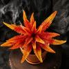Decorative Branches for Terraces Artificial Fall Fern Plants, 18 Heads Autumn Orange Fake Persian Marine Theme Landscape Decorations Greenery Bushes,