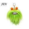 Backpacks Decorative Accessory Long Haired Plush Creature Keychain, Cartoon Plushie Bag Charm, Furry Keyring Pendant for Handbags Keys Fluffy Bags