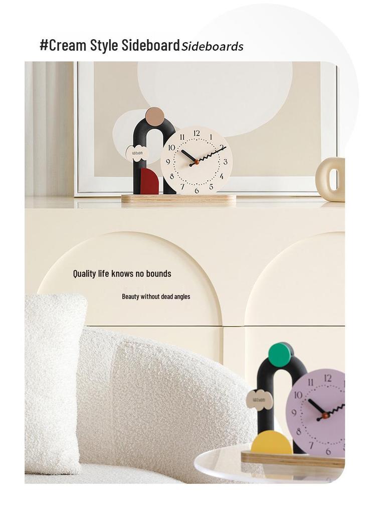 Wozoom House Creative Deco Table Ornament - Living Room & Entryway Clock