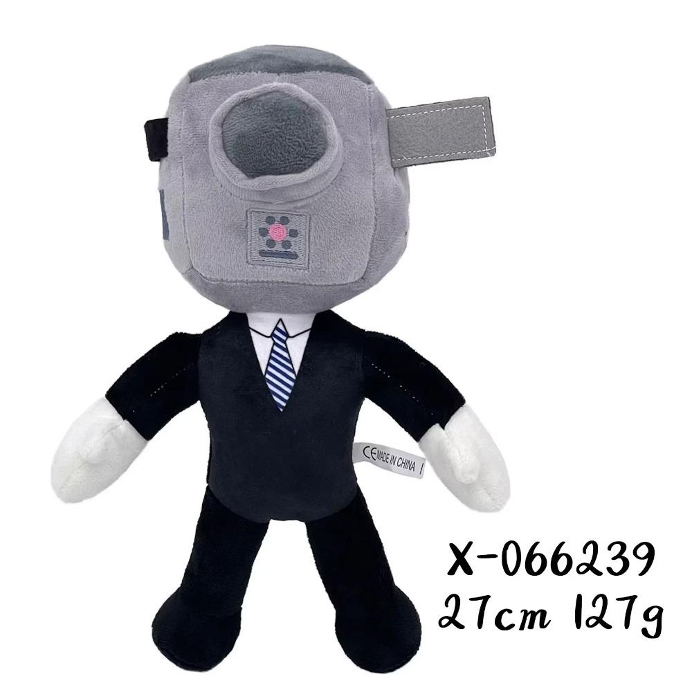 

Новые плюшевые игрушки для туалета Skibidi, коллекционные подарки для детей, аниме-фигурка для игры Titan, ТВ-человек, оператор, часы, женщина, плюшевая кукла