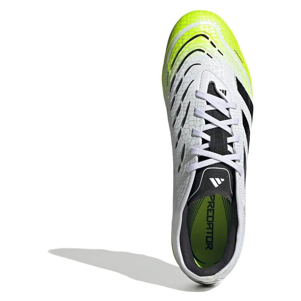 adidas Predator Pro Mg Soccer Shoes Hybrid Touch Upper White/Black