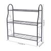 3 Tier Metal Plant Stand, Heavy Duty Iron Storage Shelf Organizer, 55lbs Load Bearing for Indoor Plants, Shoes, Books